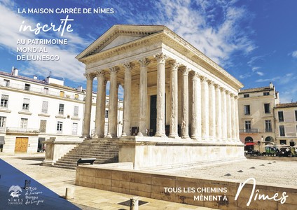La Maison Carrée de Nîmes inscrite au patrimoine Mondial de  ... Image 1
